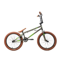 Велосипед Stark'25 Madness BMX 2 (графит/зеленый неон/песочный), Цвет: графитовый