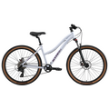 Велосипед Stark'25 Luna 26.1 D (белый призрак матовый/пурпурный), Цвет: белый, Размер рамы: 18"