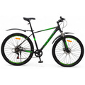 Велосипед Delta Vision 29 (черный/зеленый), Цвет: зелёный, Размер рамы: 20"