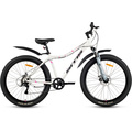 Велосипед SITIS DAISY 7SP 27,5" (2025, White-Black-Purple), Цвет: белый, Размер рамы: 15"