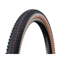 Покрышка велосипедная Schwalbe RICK 29x2.25 (57-622), TLR, Evolution, Speed, 67EPI, Black/Bronze, Цвет: коричневый, Ширина: 2.25" (57 мм)
