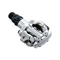 Педали Shimano PD-M520 с шипами (серебристый), Цвет: серебристый