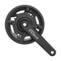 Система Shimano CUES FC-U4000-2 (175 мм, 9/10/11 ск., 40/26T), Цвет: черный, Количество зубьев: 40/26, Длина: 175, Тип крепления: квадрат