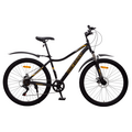 Велосипед Delta Flex 27.5 (черный/золотистый), Цвет: жёлтый, Размер рамы: 17"