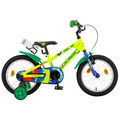 Детский велосипед Polar Junior 16 Boy (дино), Цвет: салатовый
