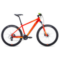 Велосипед Forward APACHE 27,5 X (красный матовый/желтый), Цвет: красный, Размер рамы: 17"