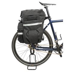 Велосумка-штаны на багажник туристическая Tim Sport Тахо-60 (чёрный), Цвет: черный