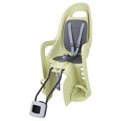 Кресло для перевозки детей на велосипеде Polisport Groovy Maxi FF 29" (светло-зелёный/тёмно-серый), Цвет: зелёный