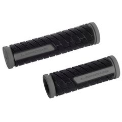 Ручки руля Longus GRID SHIFT 38256 (чёрный/серый), Цвет: серый