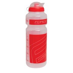 Велобутылка Force F 250765 750мл (прозрачный/красный принт), Цвет: красный, Объём: 750