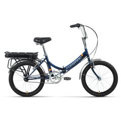 Электровелосипед Forward DUNDEE 20 E-250 (темно-синий)
