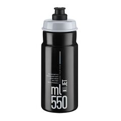 Велобутылка Elite JET 550мл (чёрная), Цвет: черный, Объём: 550