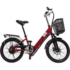 Электровелосипед FURENDO E-RT 250 (рубиново-красный), Цвет: красный