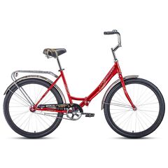 Складной велосипед Forward SEVILLA 26 1.0 (красный/белый), Цвет: красный, Размер рамы: 18,5"