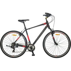 Велосипед Polar Helix (черный-красный), Цвет: черный, Размер рамы: XL