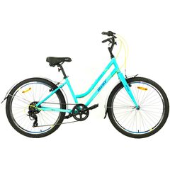 Велосипед AIST Cruiser 1.0 W 26 (голубой), Цвет: голубой, Размер рамы: 16,5"