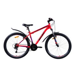 Велосипед AIST Quest 26 (красный-синий), Цвет: красный, Размер рамы: 16"