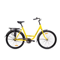 Велосипед AIST Tracker 1.0 (желтый), Цвет: жёлтый, Размер рамы: 19"