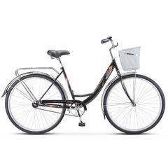 Велосипед Stels Navigator 345 28" (чёрный), Цвет: черный, Размер рамы: 20"