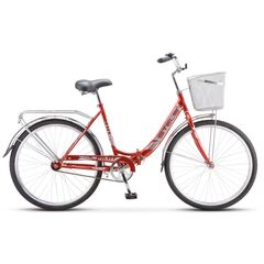 Складной велосипед Stels Pilot 810 26" (красный), Цвет: красный, Размер рамы: 19"