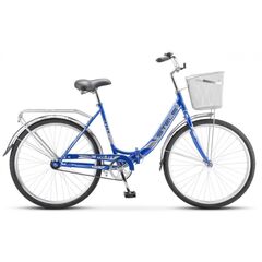 Складной велосипед Stels Pilot 810 26" (синий), Цвет: синий, Размер рамы: 19"