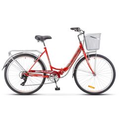 Складной велосипед Stels Pilot 850 26" (Красный), Цвет: красный, Размер рамы: 19"