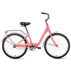 Велосипед Forward GRACE 24 (коралловый/бежевый), Цвет: розовый, Размер рамы: 13"