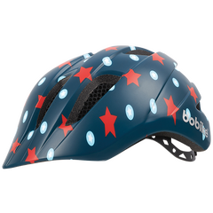 Шлем велосипедный детский Bobike Kids Plus S Navy Stars (синий), Цвет: синий, Размер: 52-56
