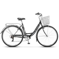 Велосипед Stels Navigator 395 28" (чёрный), Цвет: черный, Размер рамы: 20"