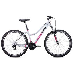 Велосипед Forward JADE 27.5 1.0 (серый/розовый), Цвет: серый, Размер рамы: 16,5"
