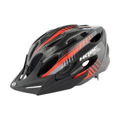 Шлем HQBC VENTIQO Q090350L р-р 58-62 (чёрный/красный), Цвет: черный, Размер: 58-62