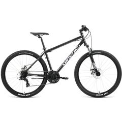 Велосипед Forward SPORTING 27.5 2.0 D (черный/белый), Цвет: черный, Размер рамы: 17"