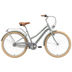 Велосипед Stark Comfort Lady 3-speed (серебристый/серый), Цвет: серый, Размер рамы: 18"