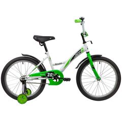 Велосипед Novatrack Strike 20" (белый-зелёный), Цвет: салатовый