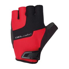 Перчатки велосипедные CHIBA Gel Comfort (красный), Цвет: красный, Размер: L