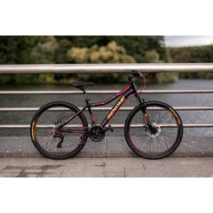Велосипед RENOME JR 26 (черно-розовый), Цвет: черный, Размер рамы: XS