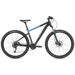 Велосипед FORMAT 1412 29 (черный-мат/синий-мат), Цвет: черный, Размер рамы: XL