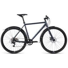 Велосипед FORMAT 5342 700C (2023, черный-мат), Цвет: черный, Размер рамы: 54 см