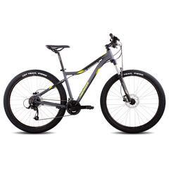 Велосипед Merida Matts 7.50 (матовый антрацит/желтый/черный), Цвет: серый, Размер рамы: XS