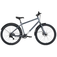 Велосипед Forward SPIKE 27,5 D (серый/серебристый), Цвет: серый, Размер рамы: 18"