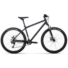 Велосипед Forward APACHE 29 2.0 D (темно-серый/черный), Цвет: черный, Размер рамы: 17"