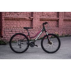 Велосипед RENOME FALCON 27.5 (чёрный/розовый)