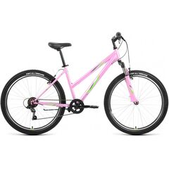 Велосипед Forward IRIS 26 1.0 (сиреневый/зеленый), Цвет: сиреневый, Размер рамы: 17"