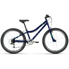 Велосипед Forward UNIT 24 1.0 (темно-синий/ярко-зеленый), Цвет: синий, Размер рамы: 12"