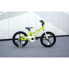Детский велосипед Lenjoy Pilot 18 (лимонный), Цвет: салатовый