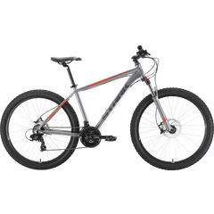 Велосипед Stark Hunter 27.2+ HD (серый/оранжевый)