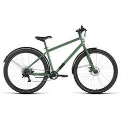 Велосипед Forward SPIKE 29 D (зеленый/черный), Цвет: зелёный, Размер рамы: 18"