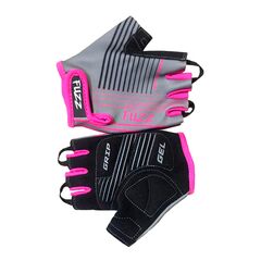 Перчатки детские FUZZ RACE LINE (серо-неоновый розовый), Цвет: розовый, Размер: 10/XL (8-10 лет)