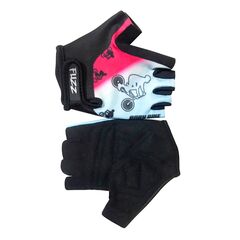 Перчатки детские FUZZ BIKE (бело-розовые), Цвет: розовый, Размер: 4/S (2-4 года)