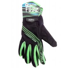 Перчатки FUZZ WIND PRO (черно-неон зеленые), Цвет: зелёный, Размер: M